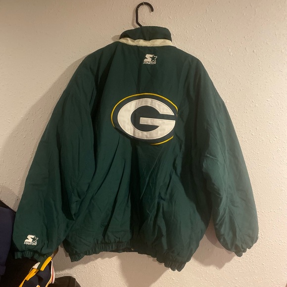 STARTER Other - Vintage Starter Green Bay Packers 90s puffer Jacket